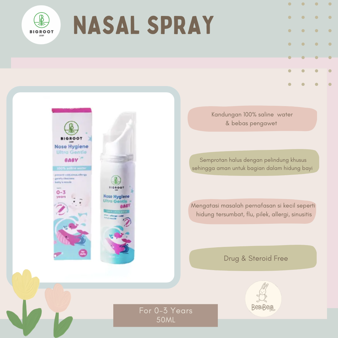 BigRoot Nose Hygiene Ultra Gentle Baby 50ml