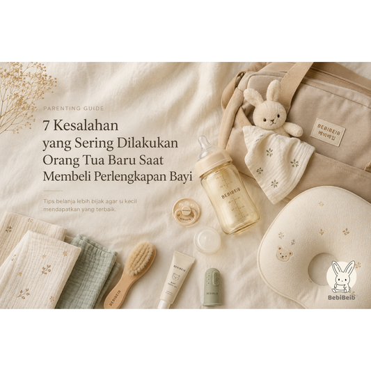 7 Kesalahan yang Sering Dilakukan Orang Tua Baru Saat Membeli Perlengkapan Bayi