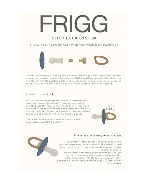 Frigg Night Pacifiers - Daisy Night (Glow in The Dark)