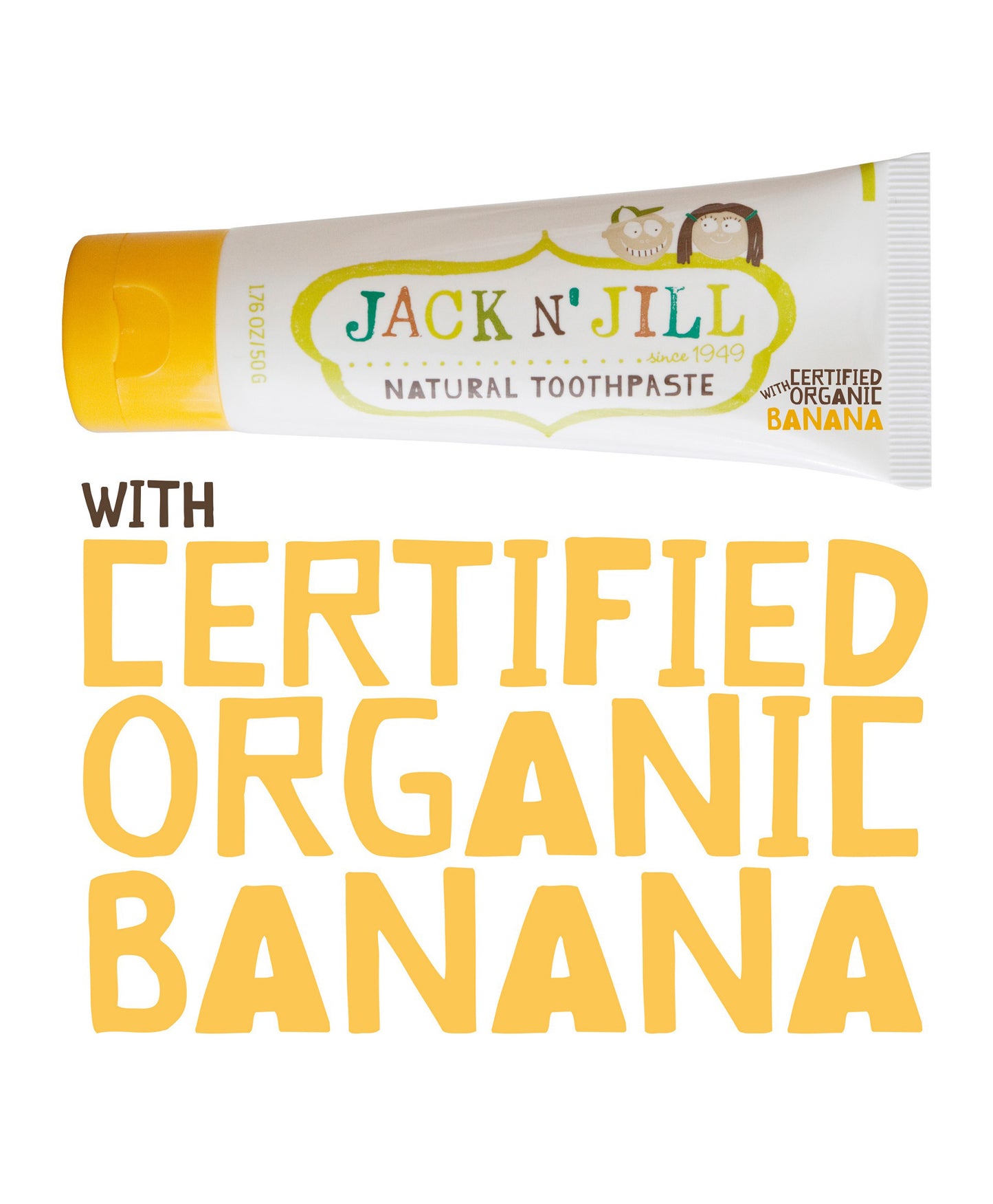 Jack n Jill Natural Toothpaste - Strawberry