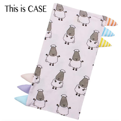 BAA BAA SHEEPZ®Bed-Time Buddy™ Case Big Sheepz with Stripe tag - Jumbo