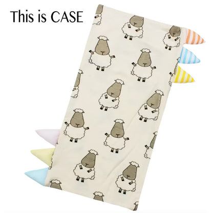 BAA BAA SHEEPZ®Bed-Time Buddy™ Case Big Sheepz with Stripe tag - Jumbo