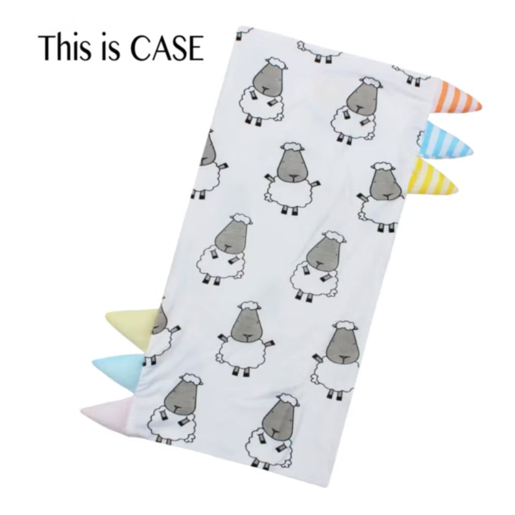 BAA BAA SHEEPZ®Bed-Time Buddy™ Case Big Sheepz with Stripe tag - Jumbo