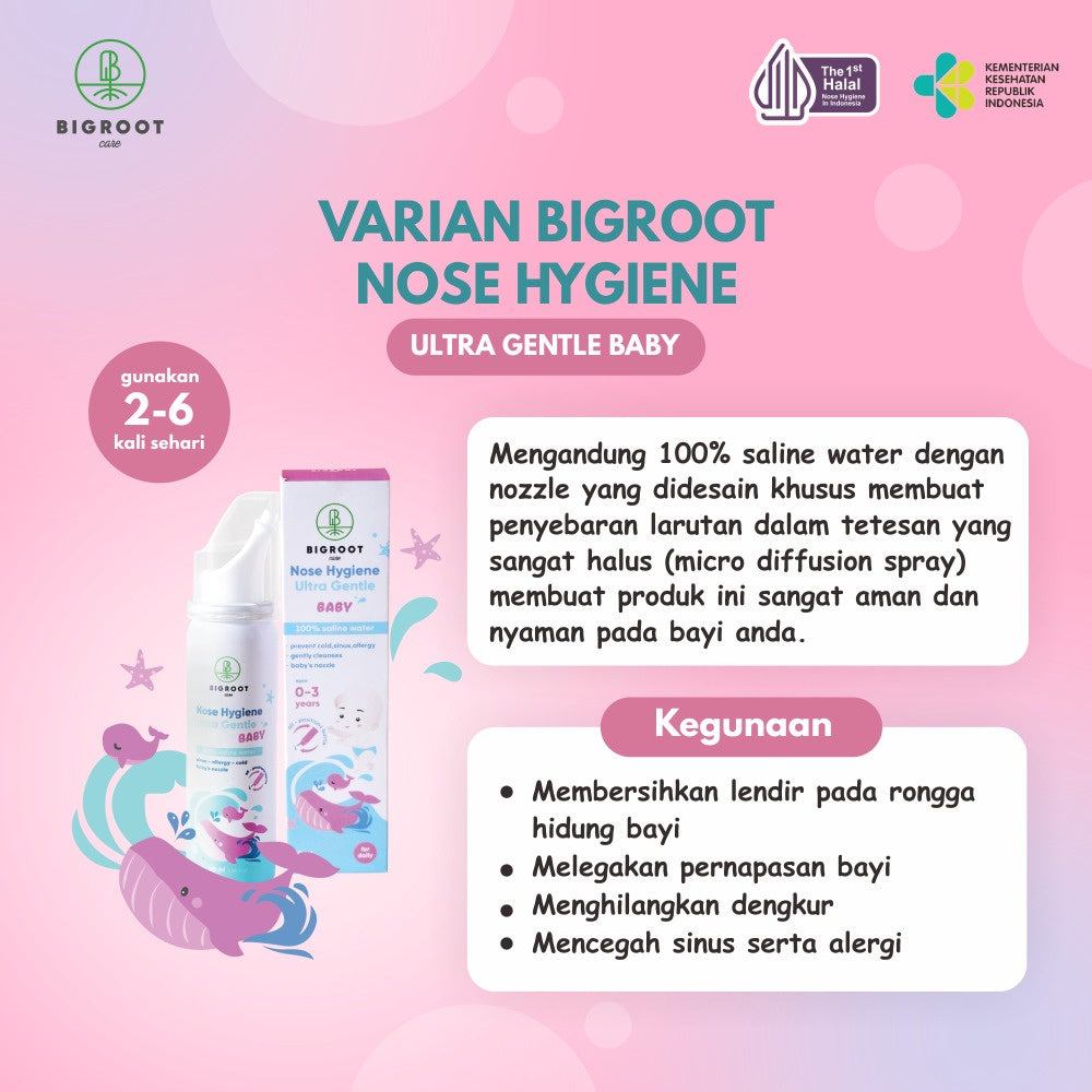 BigRoot Nose Hygiene Ultra Gentle Baby 50ml