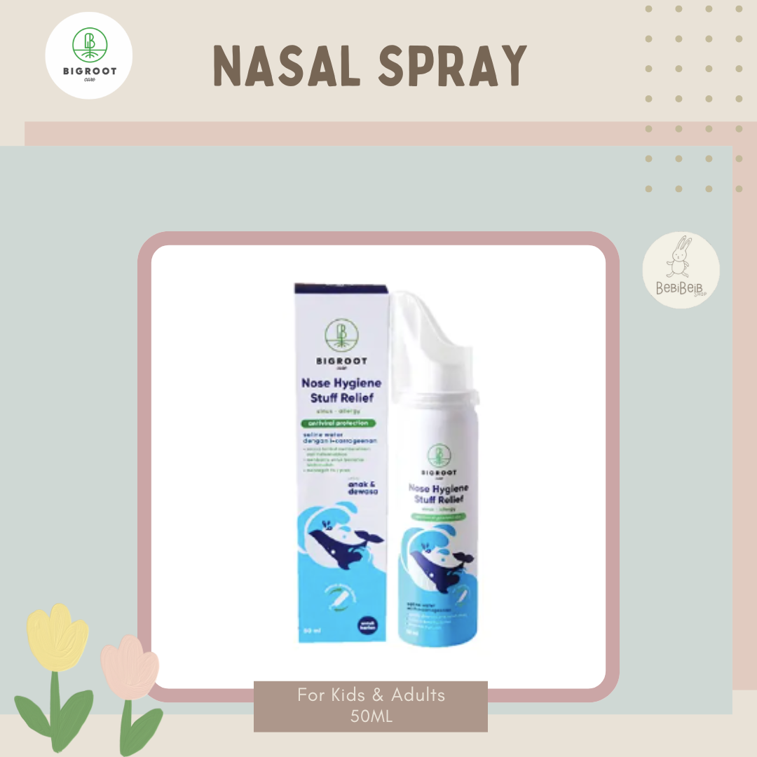 BigRoot Nose Spray for Kids & Adults 50ml