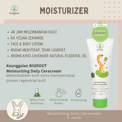 BigRoot Moisturizing Daily Ceracream Baby Cream 120ml