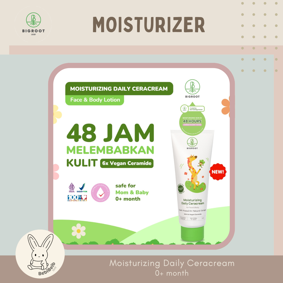 BigRoot Moisturizing Daily Ceracream Baby Cream 120ml