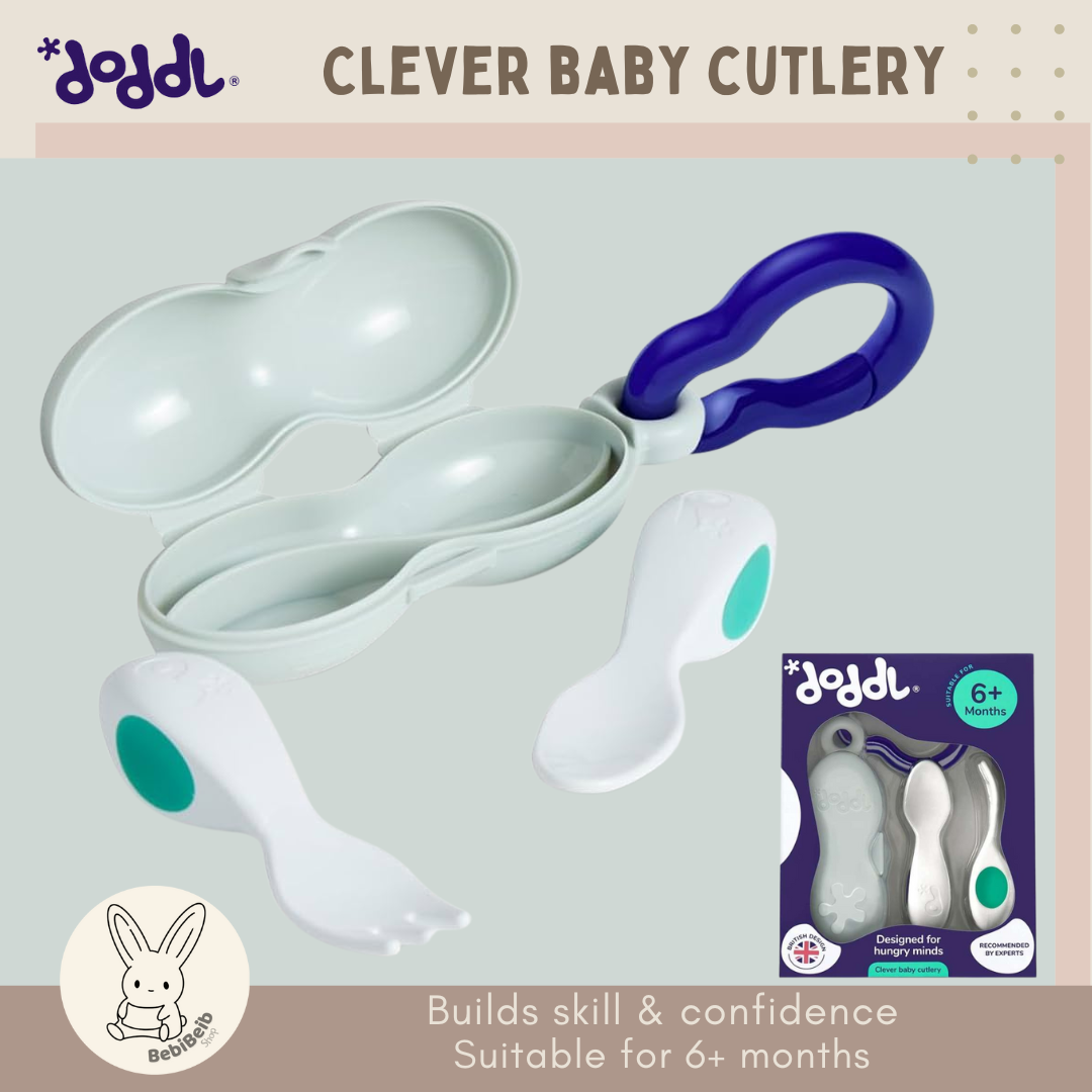 Doddl Baby Cutlery Sendok Garpu Bayi 6 bulan