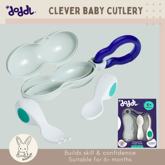 Doddl Baby Cutlery Sendok Garpu Bayi 6 bulan