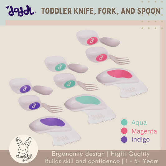 Doddl Fork, Spoon and Knife Set