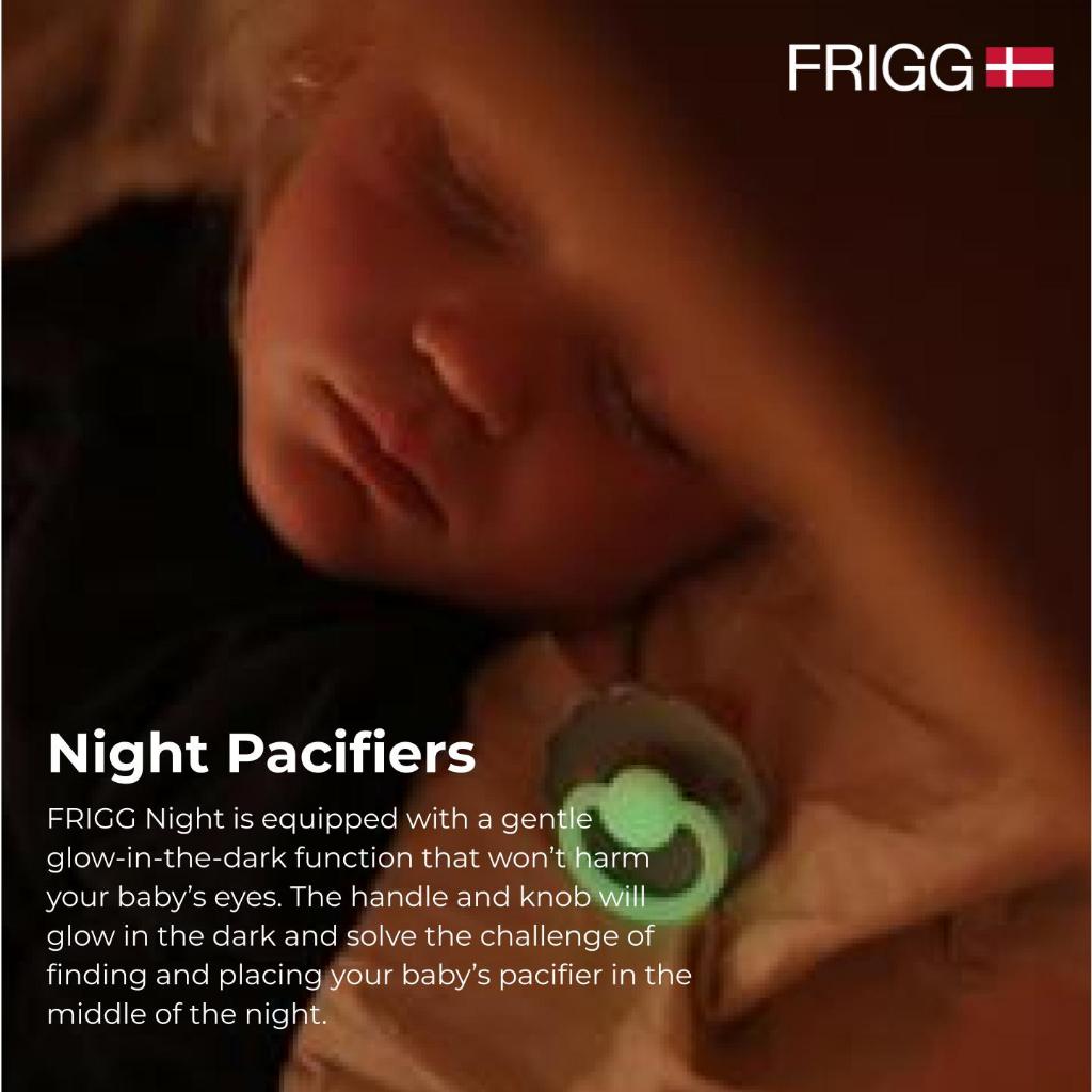 Frigg Night Pacifiers - Rope Night (Glow in The Dark)